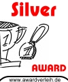 Silber-Award verliehen Januar 05 wegen gutem Design und inhaltlichem Wert